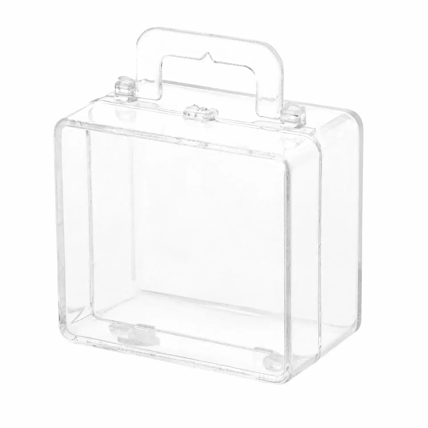 Suitcase Shaped Acrylic Candy Boxes 24 Pack 2.55"X1.96"X1.18"