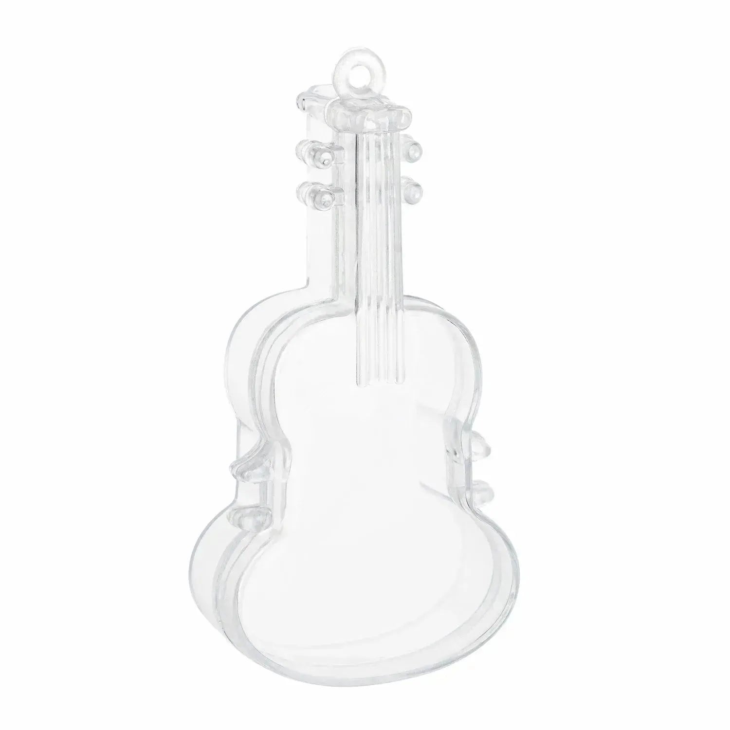 Violin Shaped Acrylic Candy Boxes 24 Pack 2.16"X4.33"