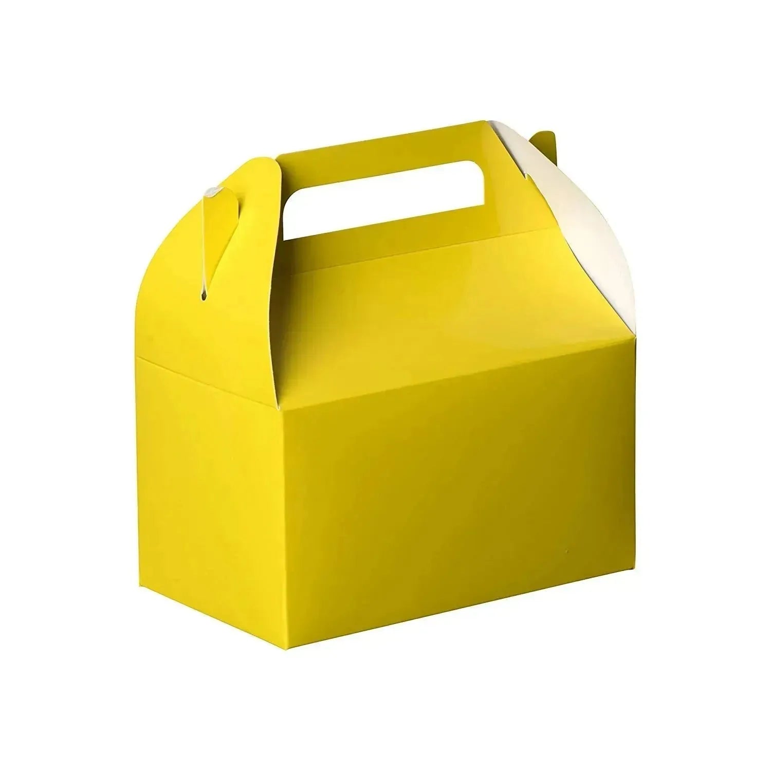 Yellow Party Favors Paper Treat Boxes 12 Pack 6.25" X 3.75" X 3.5"