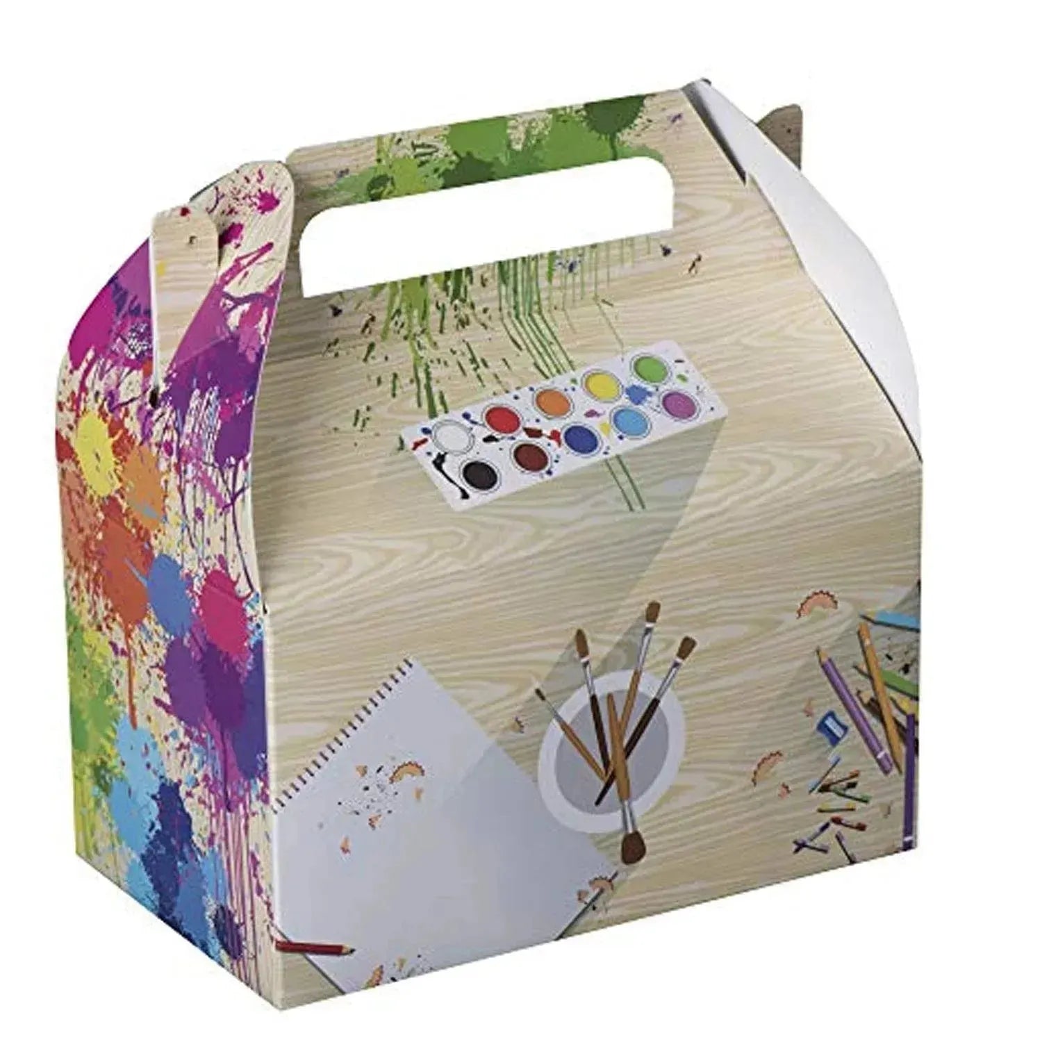 Artist Paper Treat Boxes 6.25" X 3.75" X 3.5" 20 Pack