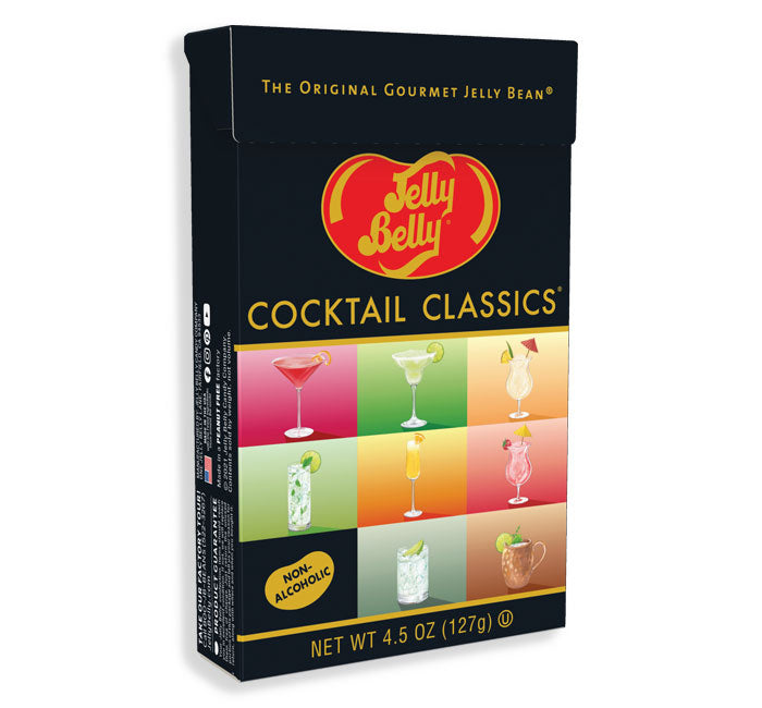 Jelly Belly Cocktail Classics Jelly Beans Flip Top Box: 24-Piece Case