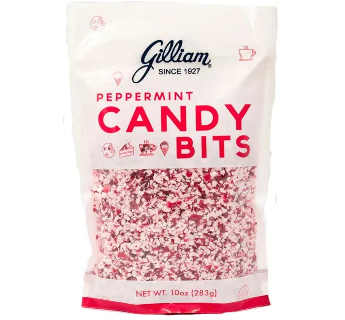 Gilliam Crushed Peppermint Candy Cane Bits: 5LB Case