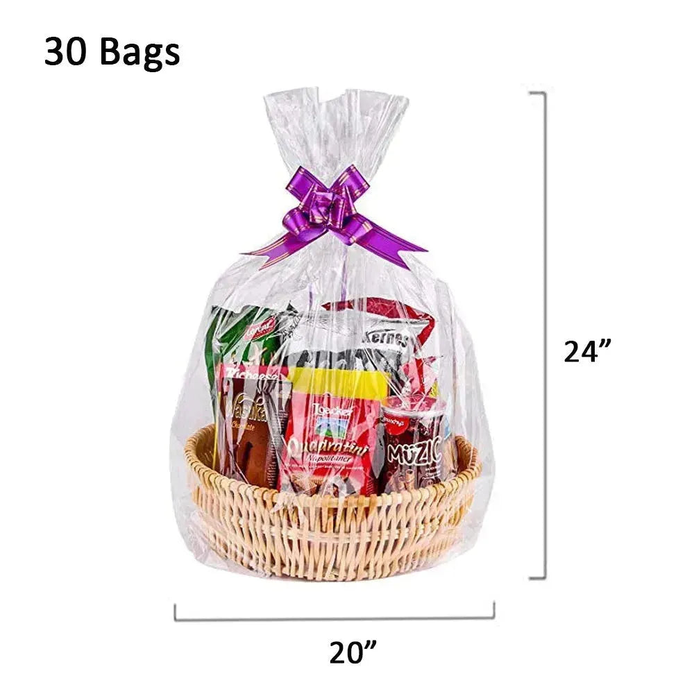 Cellophane Bags 20"X 24" 60 Bags