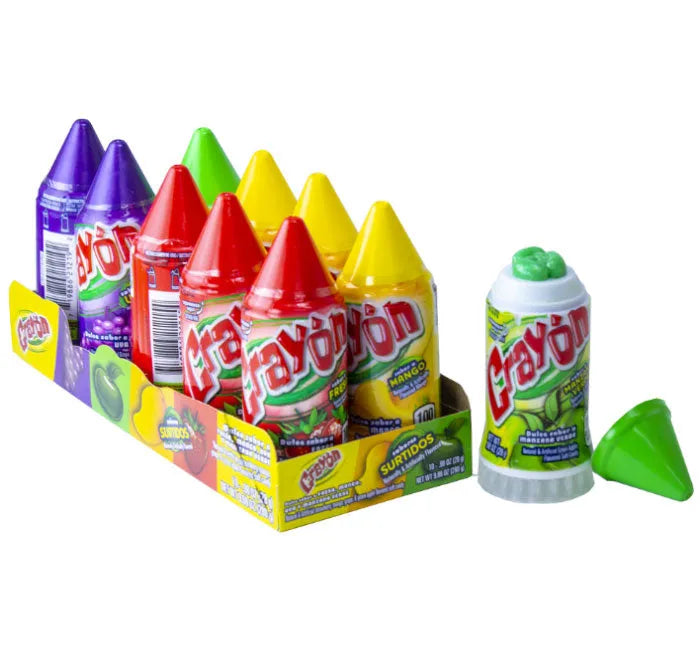 Pelon Crayon - Assorted: 10-Piece Display