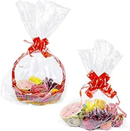 Clear PVC Shrink Bag Party Favor Treat Bags 24"X 30" 12 pack