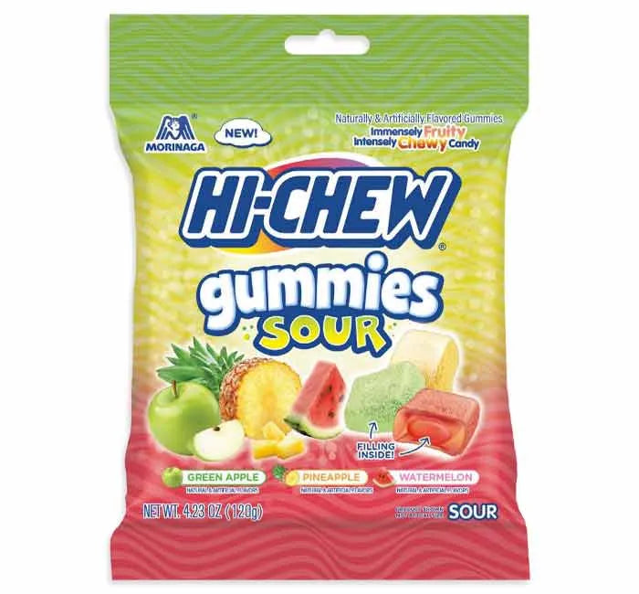 Hi-Chew Gummies - Sour: 9-Piece Case