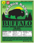 Pearson Ranch Jerky Buffalo Hickory Smoked Summer Sausage (6 oz.)