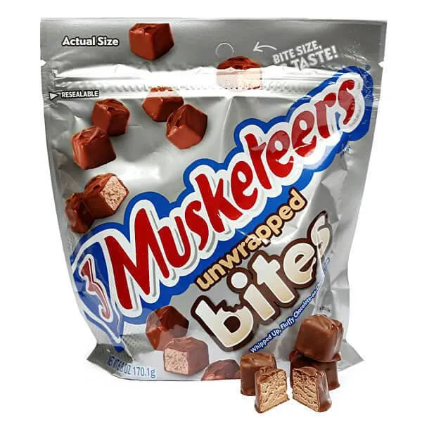 3 Musketeers Bites Candy: 6-Ounce Bag