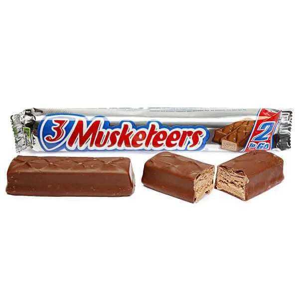 3 Musketeers King Size Candy Bars: 24-Piece Box