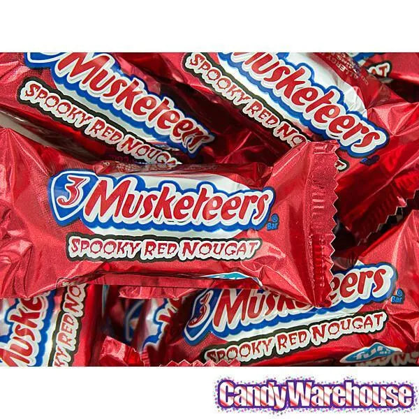 3 Musketeers Muskefears Fun Size Candy Bars: 20-Piece Bag