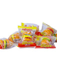 Efrutti Gummy Mini Burgers Candy - Bulk: 100-Piece Case