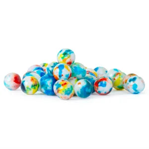 Micro Psychedelic White 1/4-Inch Jawbreakers: 10LB Case