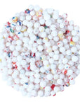 Micro Psychedelic White 1/4-Inch Jawbreakers: 10LB Case