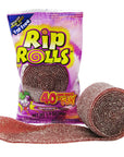 Sour Rip Rolls - Grape: 24-Piece Box