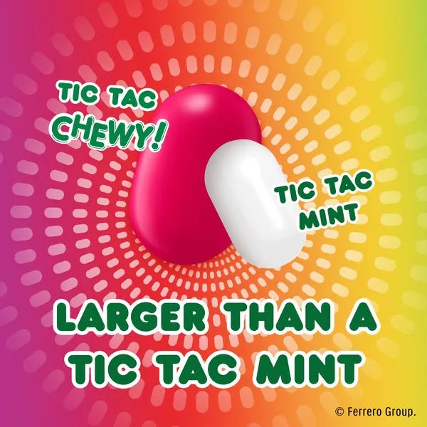 Tic Tac Chewy Fruit Adventure: 24-Piece Display