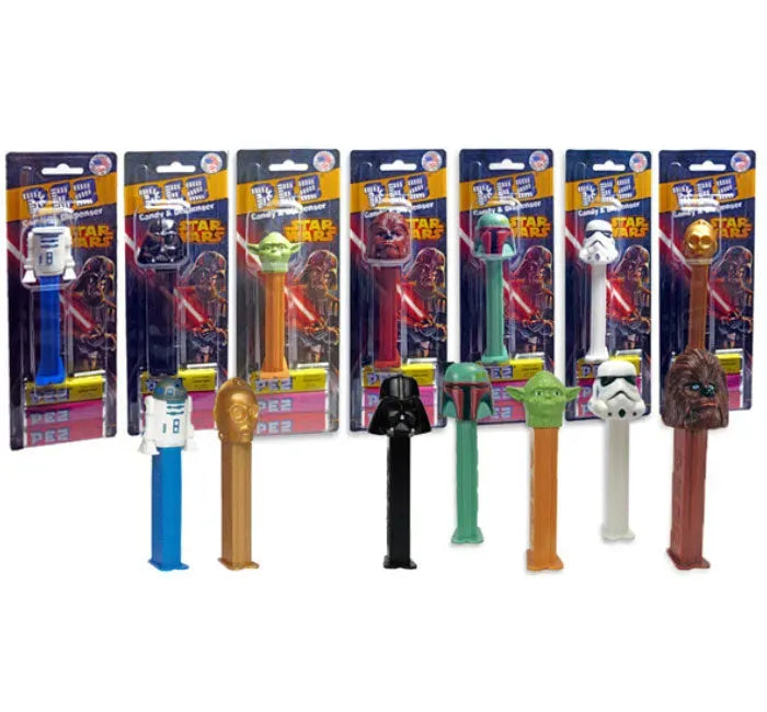 Star Wars Episode 9 PEZ Candy Blister Packs: 6-Piece Display