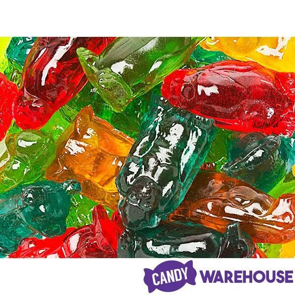 3D Gummy Animals Candy Bags: 10-Piece Set