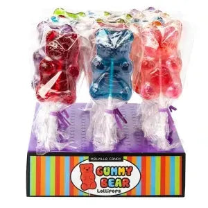 Melville Sweet Bear Lollipops: 24-Piece Display