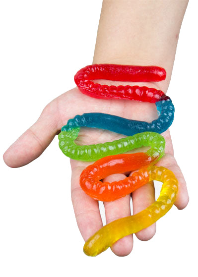 Giant Super 2-Feet Long Gummy Worm: 12-Piece Case