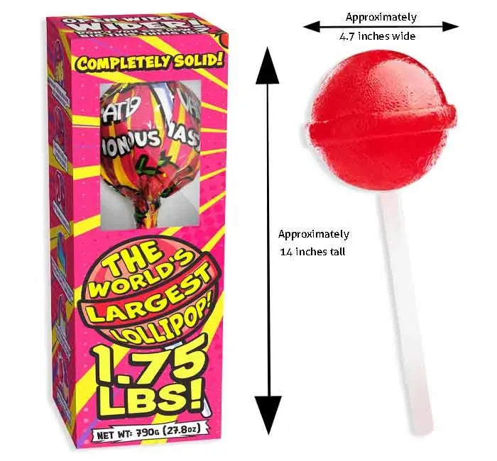 The World's Largest Lollipop: 6-Piece Case