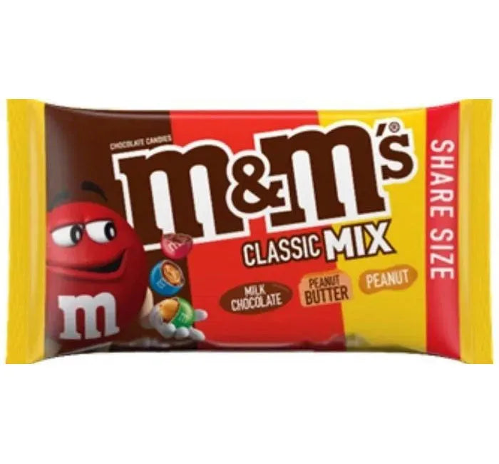 M&M's Classic Mix Share Size: 18-Piece Display