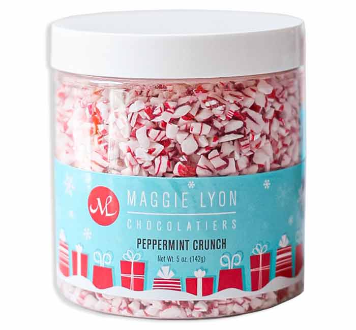 Maggie Lyon Peppermint Crunch Baking Chips: 12-Piece Case