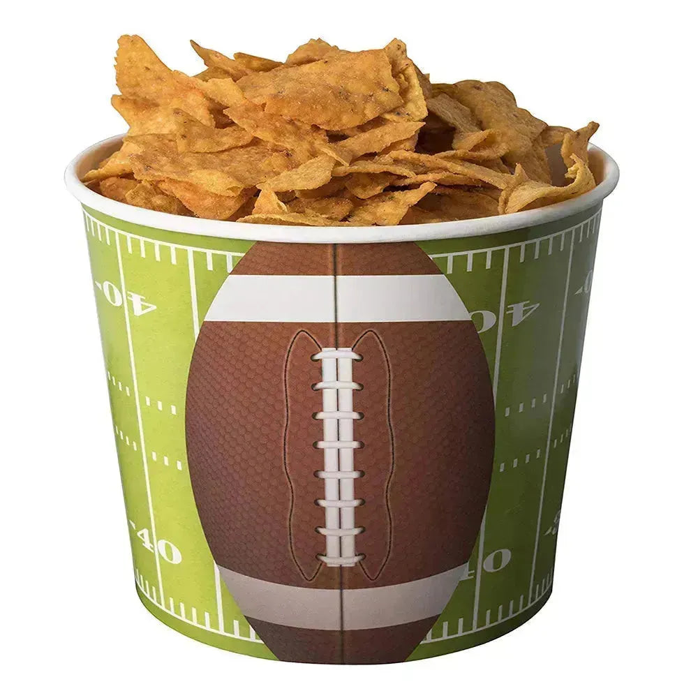 Football Party Supplies Snack Cups 16 Pack 84 Oz