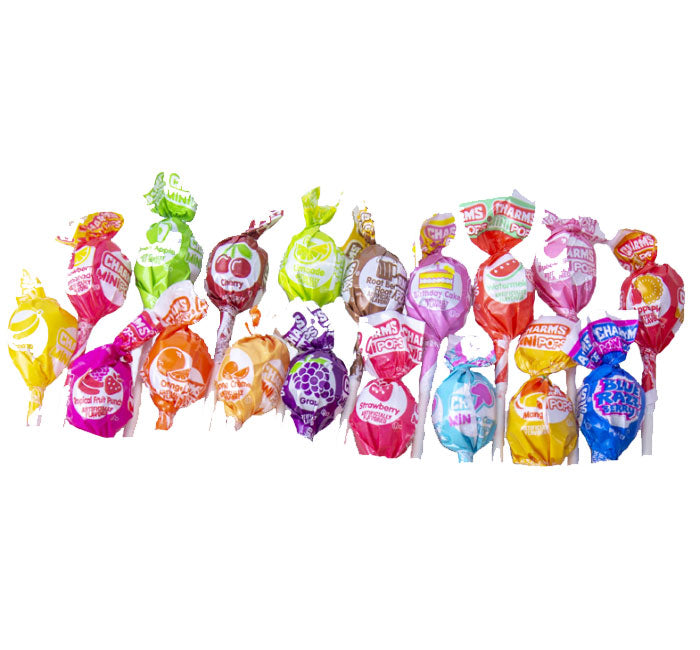 Charms Mini Pops Assorted - Bulk: 30LB Case