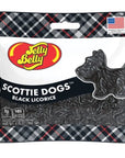 Jelly Belly Black Licorice Scottie Dogs Peg Bags: 12-Piece Case