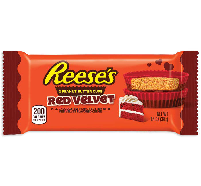 Reese's Red Velvet Peanut Butter Cups: 24-Piece Box