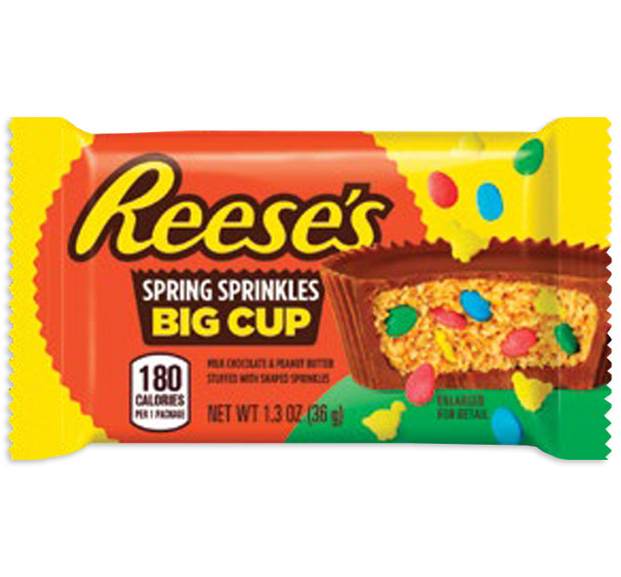 Reese's Spring Sprinkles Big Cup: 16-Piece Box