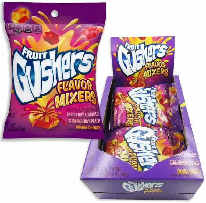 Fruit Gushers Flavor Mixers: 8-Piece Display