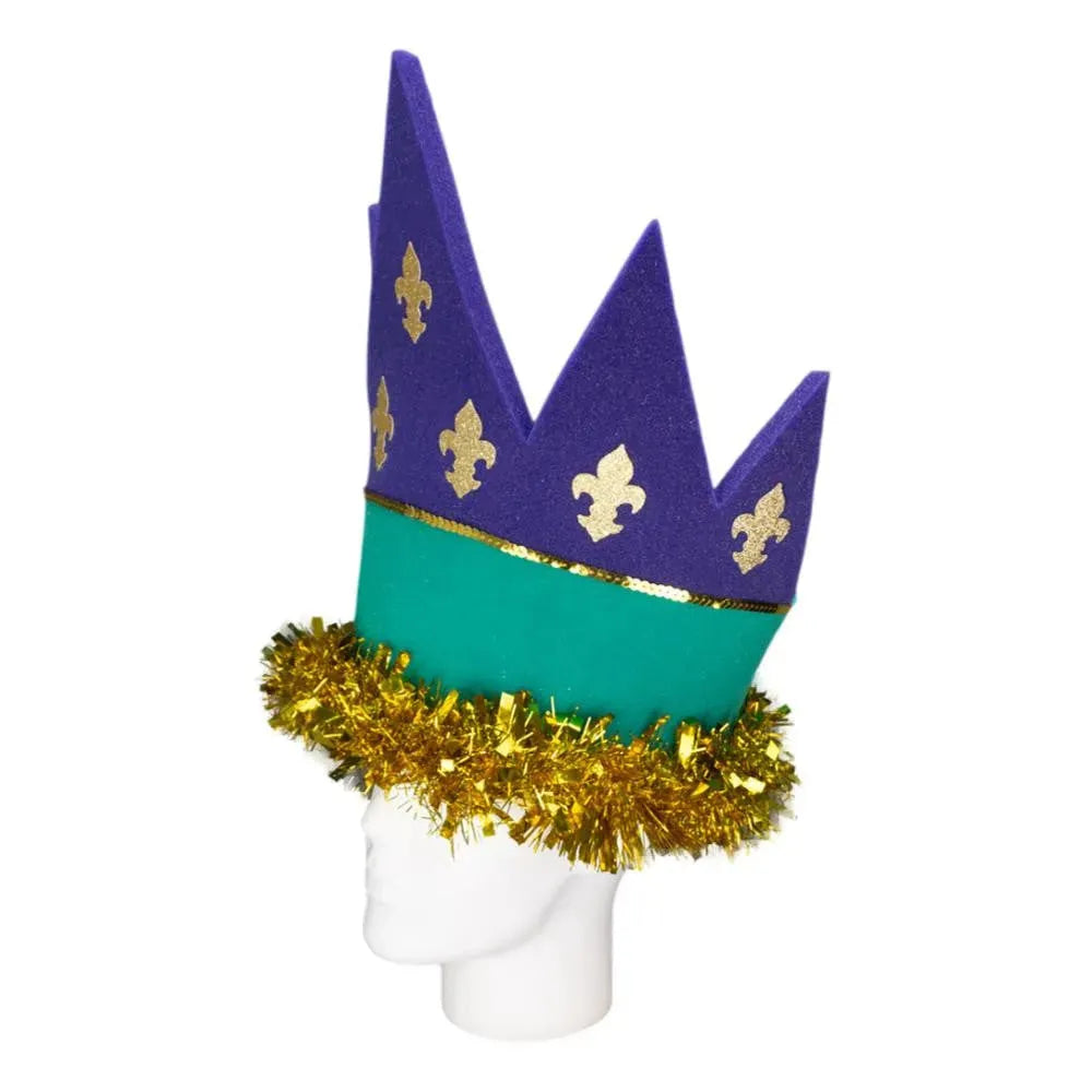 Mardi Gras Crown Hat