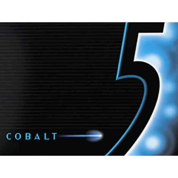 5 Gum Sugar Free Slim Packs - Cobalt: 10-Piece Box