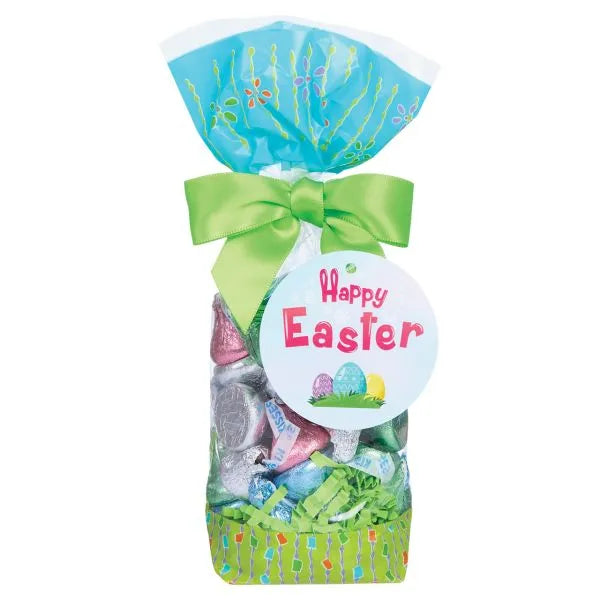 Easter Bunny Candy Bags - Assorted Chocolates: 16-Piece Case