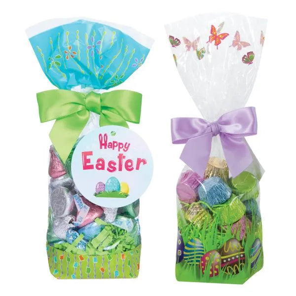 Easter Bunny Candy Bags - Assorted Chocolates: 16-Piece Case