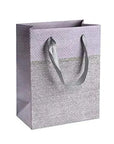 Purple Sparkling Glitter Gift Bags 24 Pack 9"X 7"X 4"