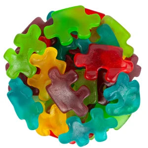 Gummy Puzzle Pieces: 5.5LB Bag