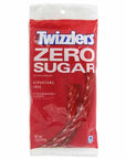 Twizzlers Sugar Free Strawberry Licorice Twists: 3.75LB Case