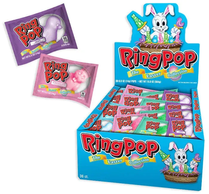 Ring Pops Easter: 36-Piece Box