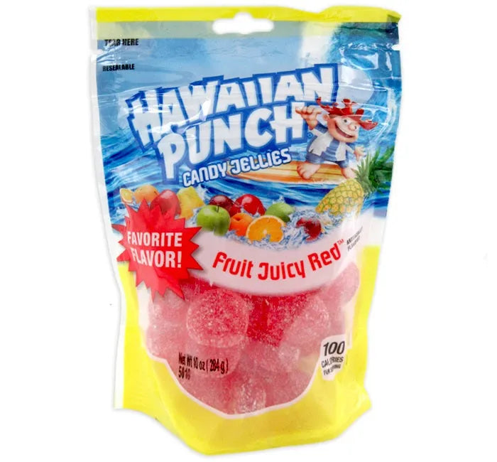 Hawaiian Punch Fruity Juicy Red Candy Jellies: 12-Piece Case