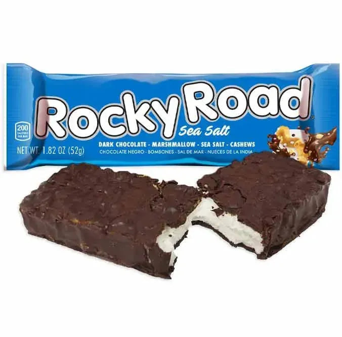 Rocky Road Sea Salt Candy Bars: 24-Piece Box