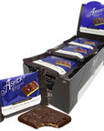 Asher's Dark Chocolate Wrapped Covered Graham Crackers: 18-Piece Display