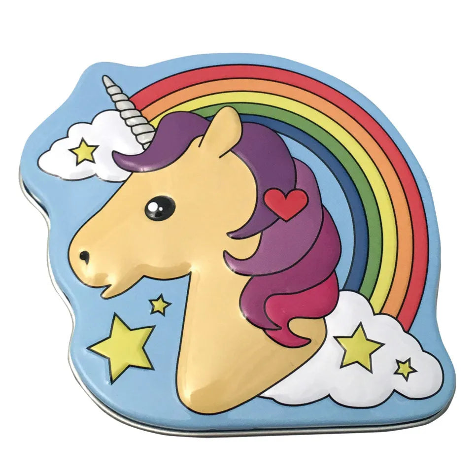 Pretty Sweet Unicorn Marshmallow Flavored Candy Tins: 12-Piece Display