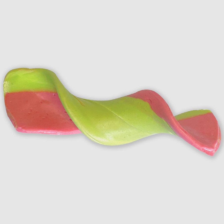 Face Twisters Sour Taffy Combo - Strawberry & Green Apple: 48-Piece Display