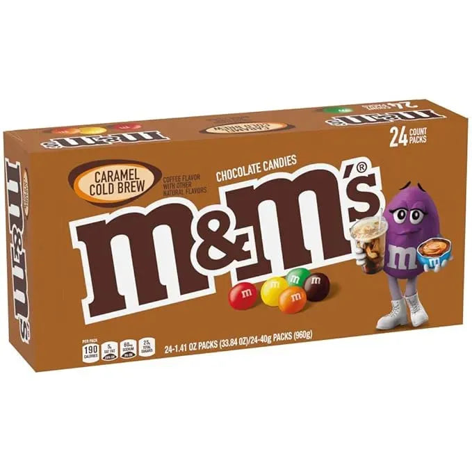 Caramel Cold Brew M&M's: 24-Piece Display