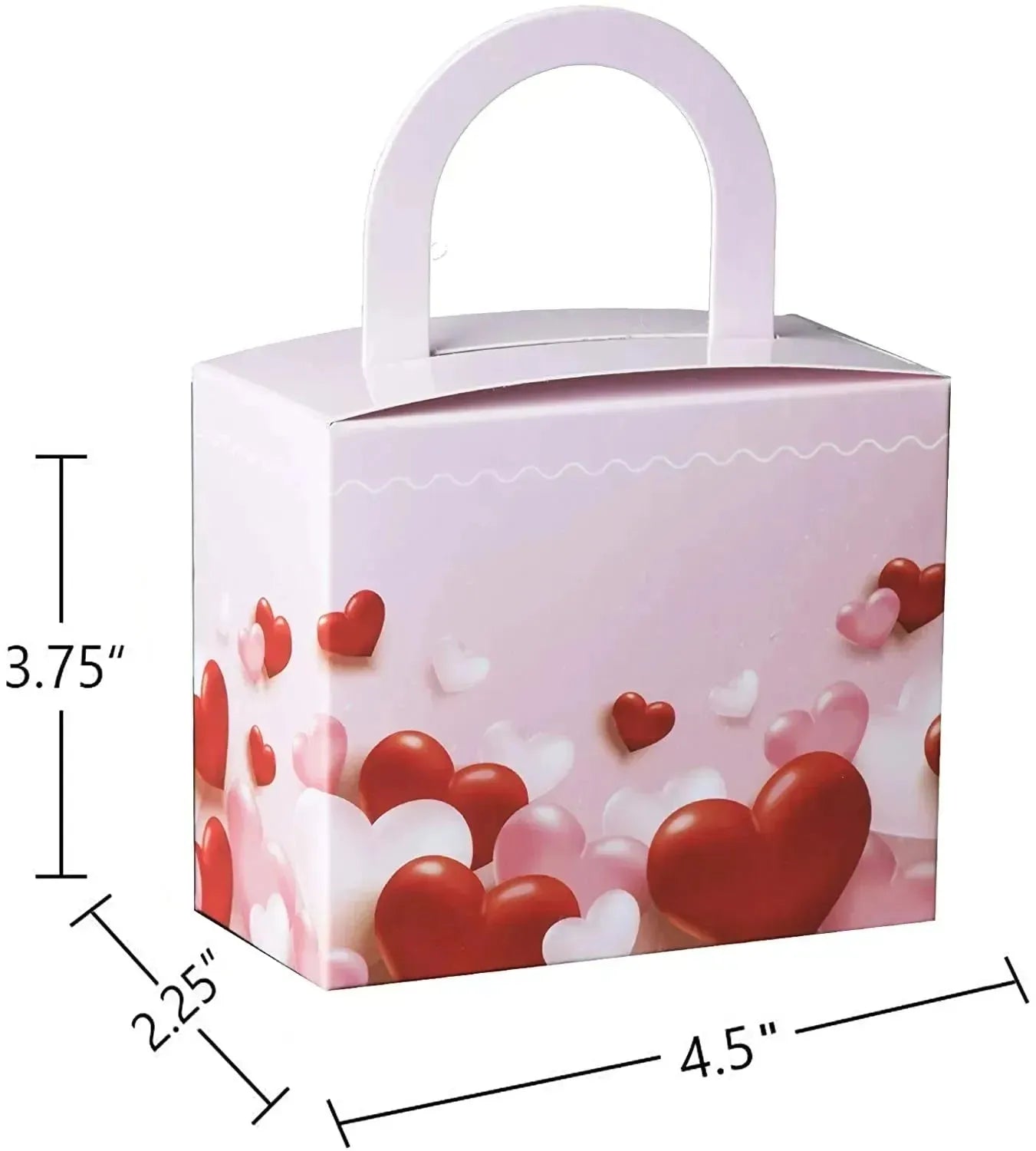 Valentines Day Candy Boxes 36 Pack 4.5" X 3.75" X 2.25"