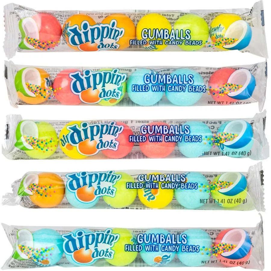 Dippin’ Dots Gumballs Filled With Candy: 24-Piece Display