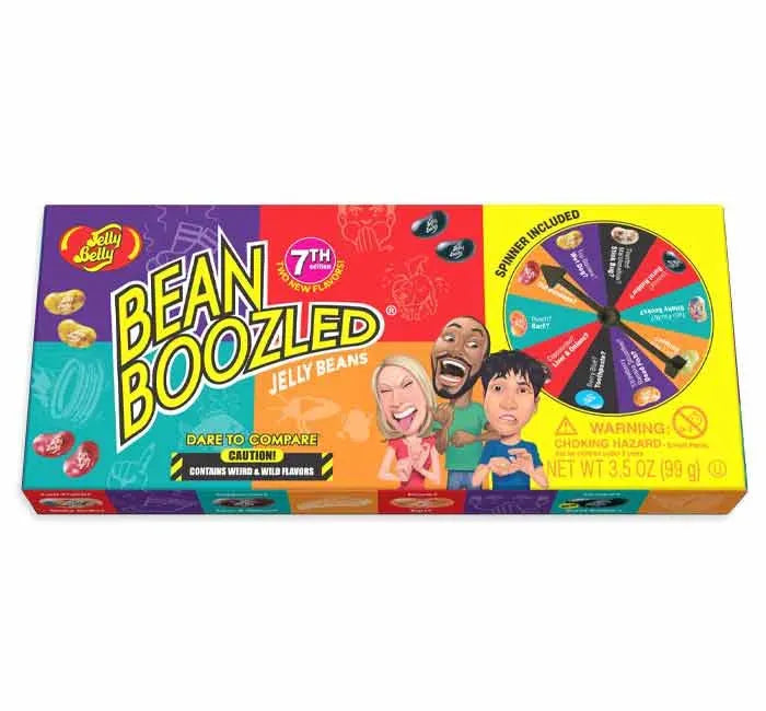 Jelly Belly Bean Boozled Jelly Bean Game Spinner Box 7th Edition: 12-Piece Case