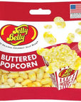 Jelly Belly Buttered Popcorn Peg Bags: 12-Piece Case